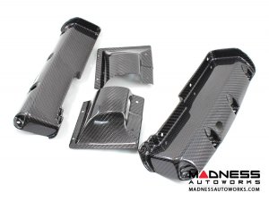 Alfa Romeo 4C Carbon Fiber Seat Belt Trim Set